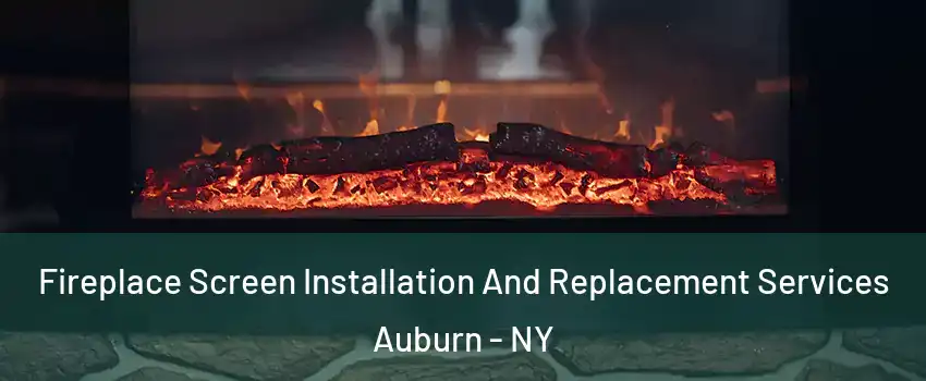  Fireplace Screen Installation And Replacement Services Auburn - NY