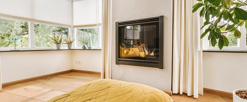Residential Fireplace Ceramic Glass Installation in Auburn, NY
