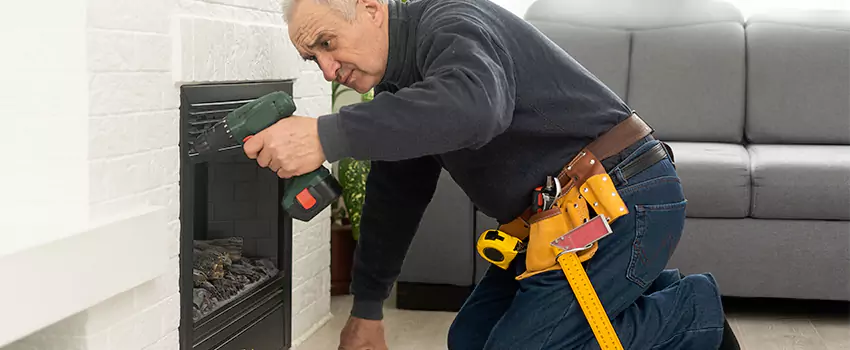 New Indoor Fireplace Installation in Auburn, New York
