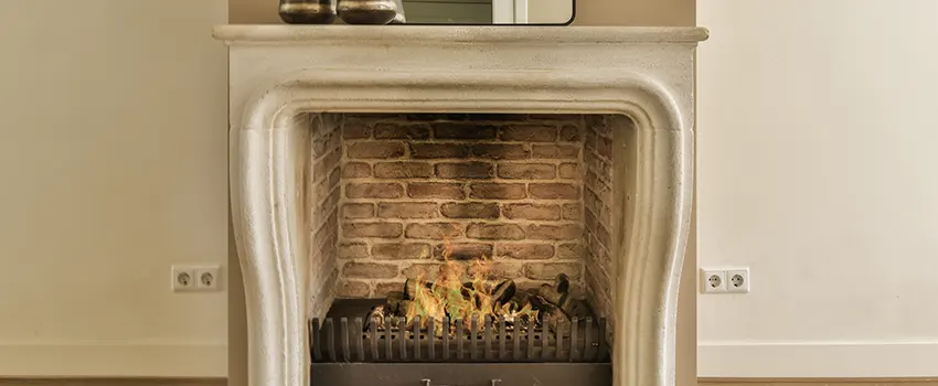 Vintage-style Fireplace Redesign in Auburn, New York