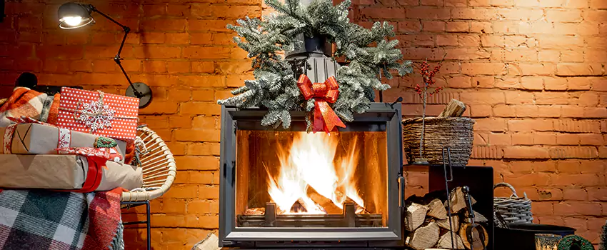 Travis Industries Linear Gas Fireplace Installation in Auburn, New York
