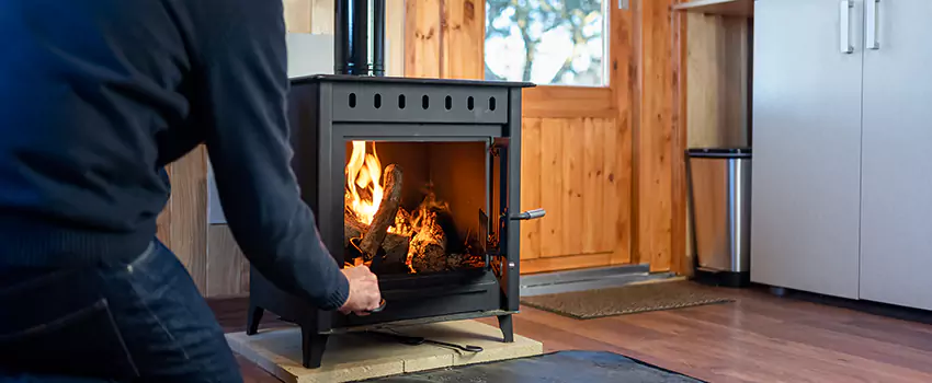 Open Hearth Wood Fireplace Installation in Auburn, NY