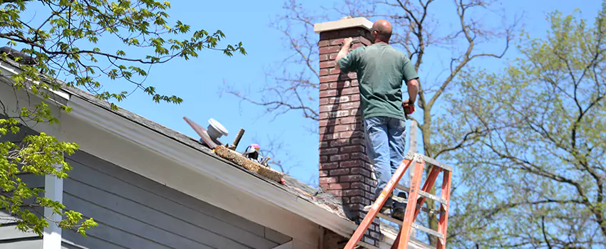Vinyl and PVC Chimney Flashing Installation in Auburn, NY