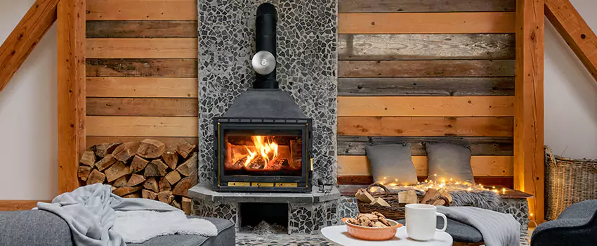 Thelin Hearth Products Direct Vent Gas Stove Fireplace Inspection in Auburn, New York